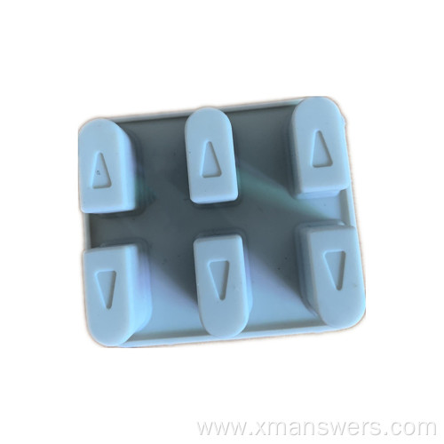 Custom Molding Silicone Rubber keypad with Pouring Way